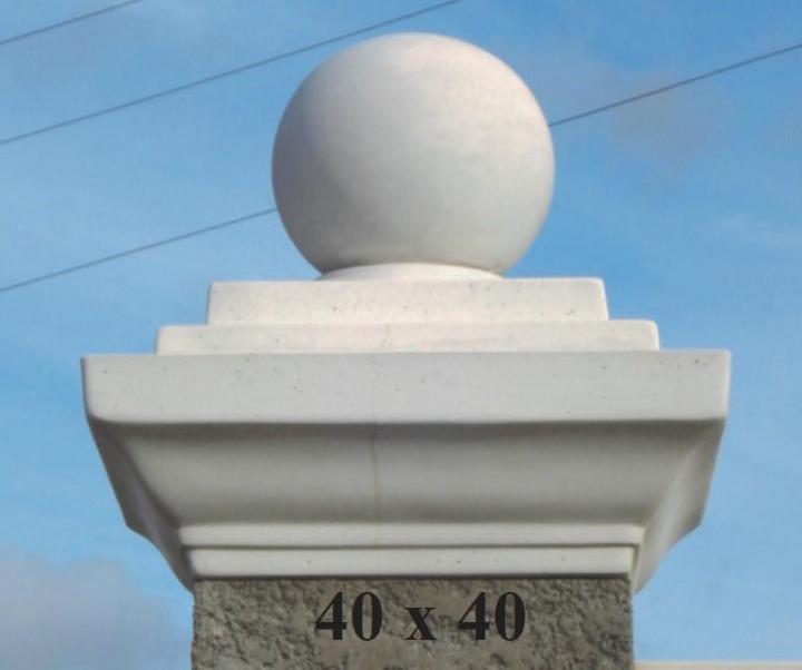 Chapeaux de pilier en béton Lavernose-Lacasse